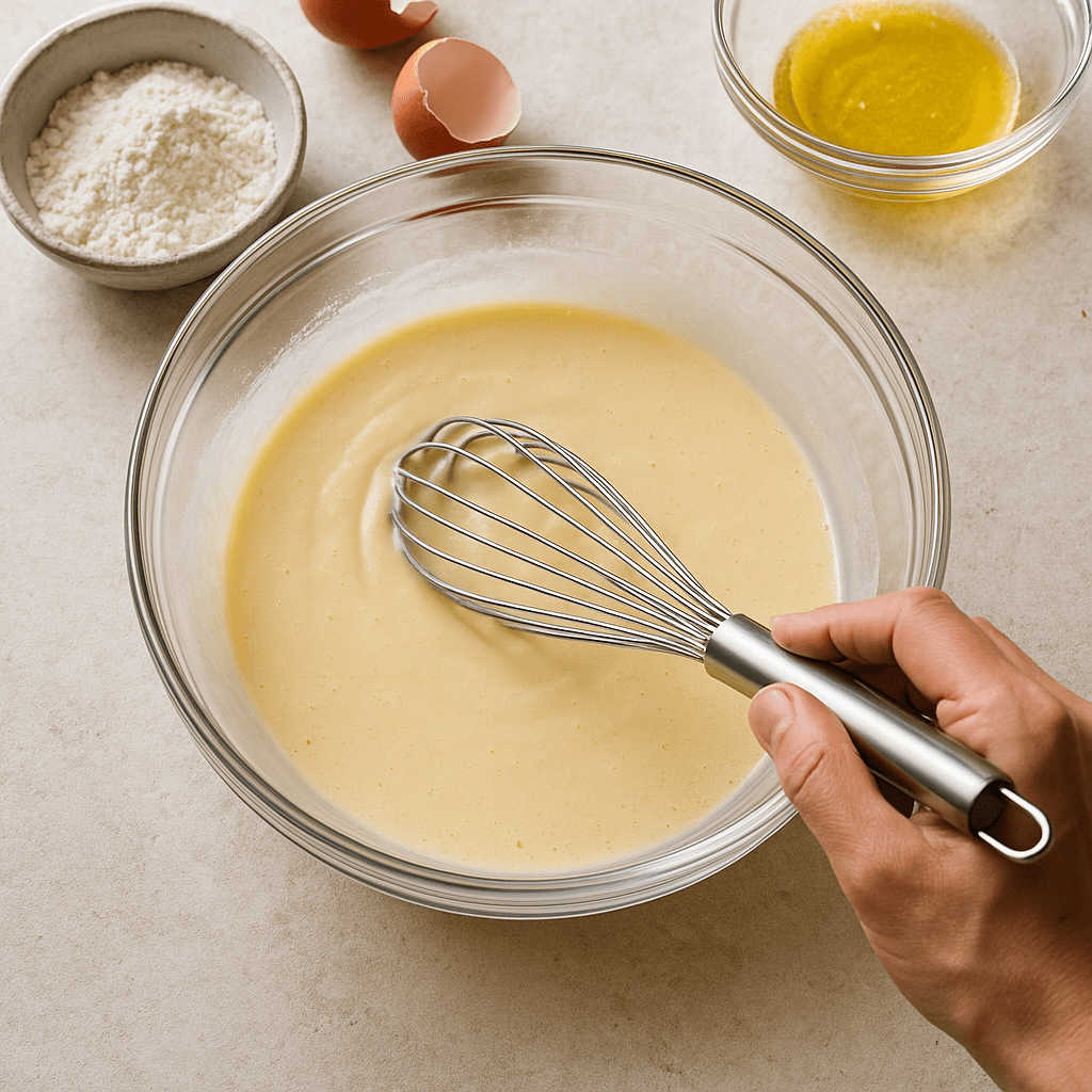 Classic French Crêpes step photo