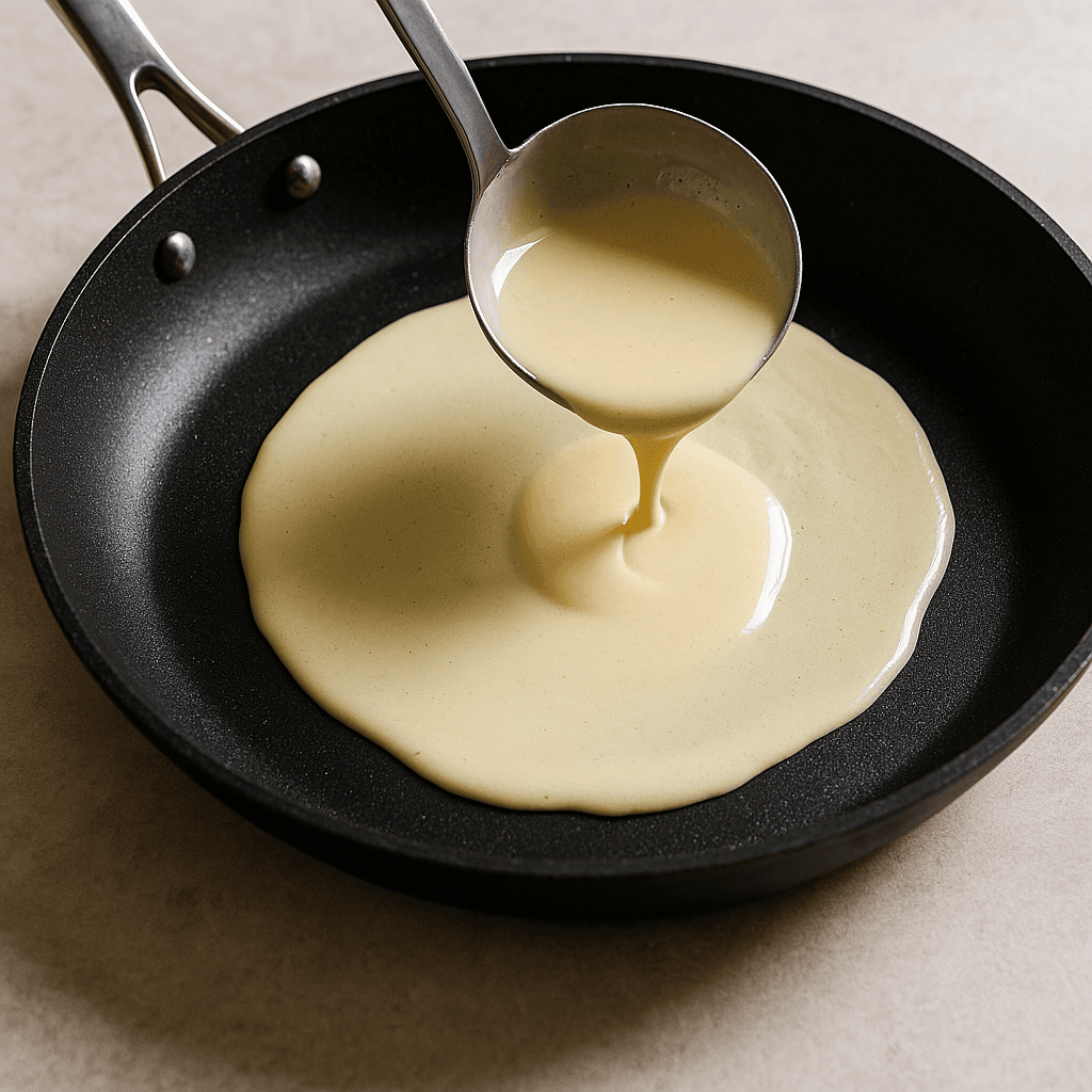 Classic French Crêpes step photo