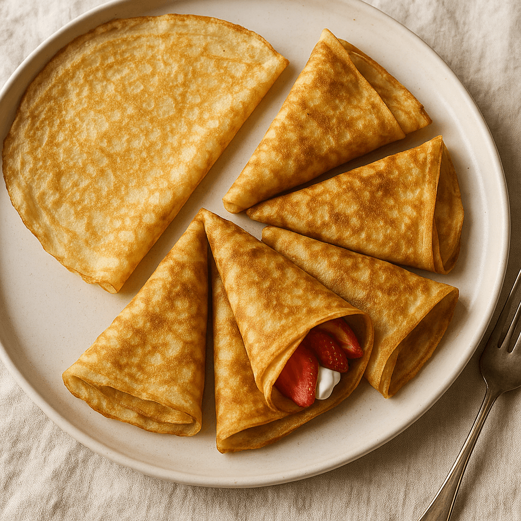 Classic French Crêpes step photo
