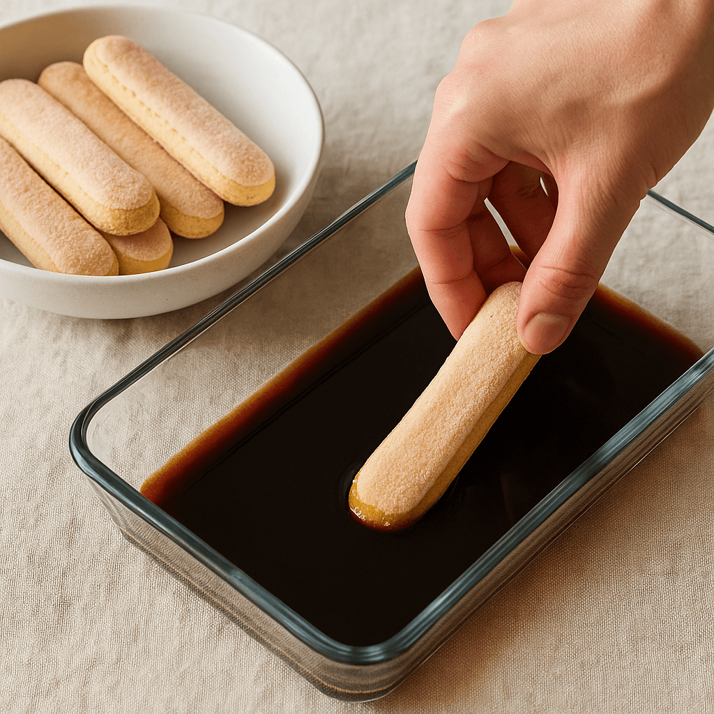 Classic Tiramisu step photo