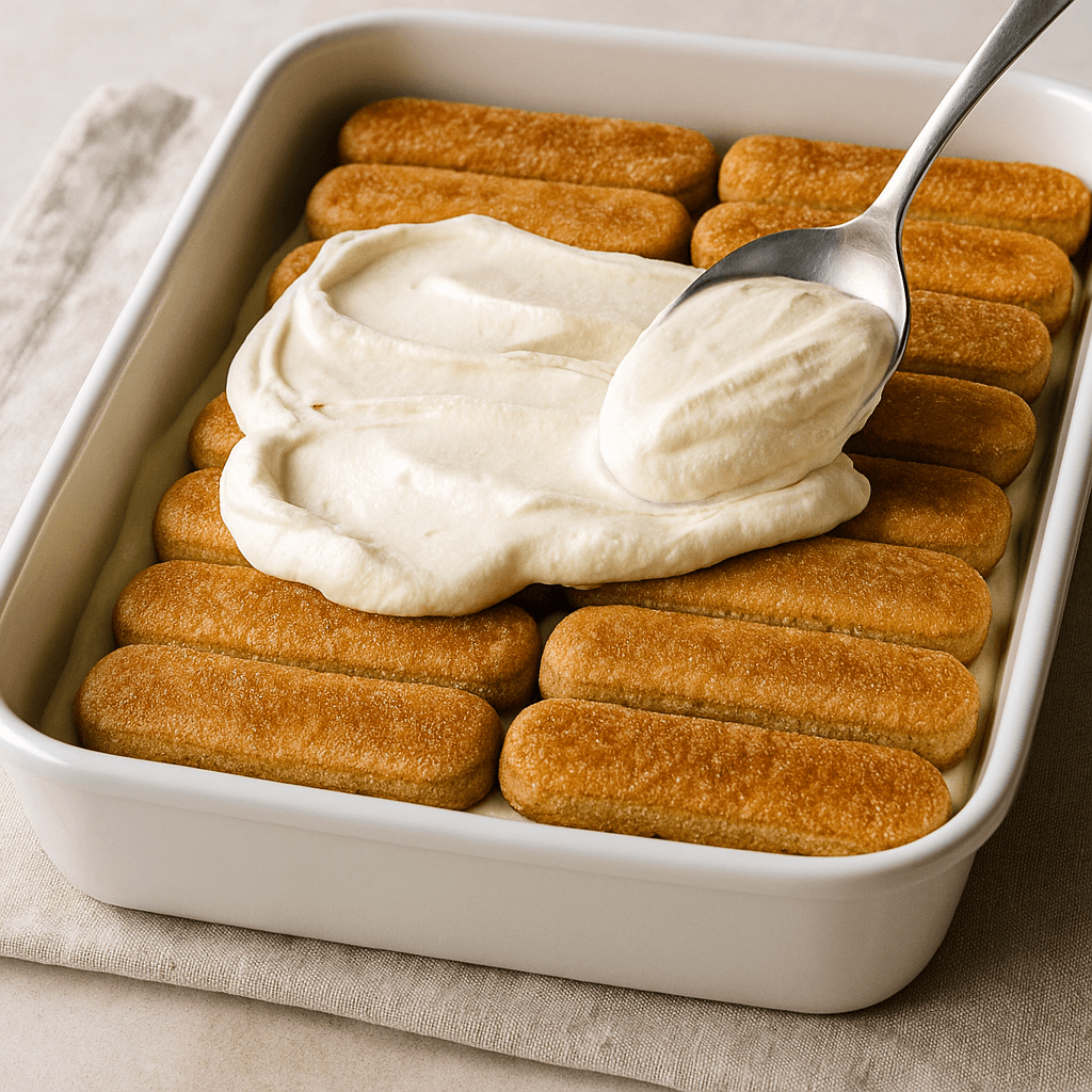 Classic Tiramisu step photo