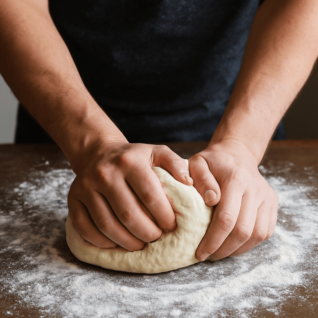 Homemade Focaccia step photo