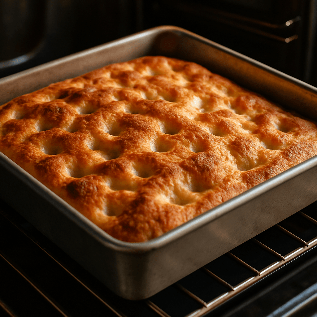 Homemade Focaccia step photo