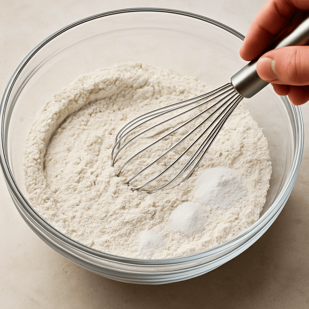Lemon Blueberry Pound Cake step photo