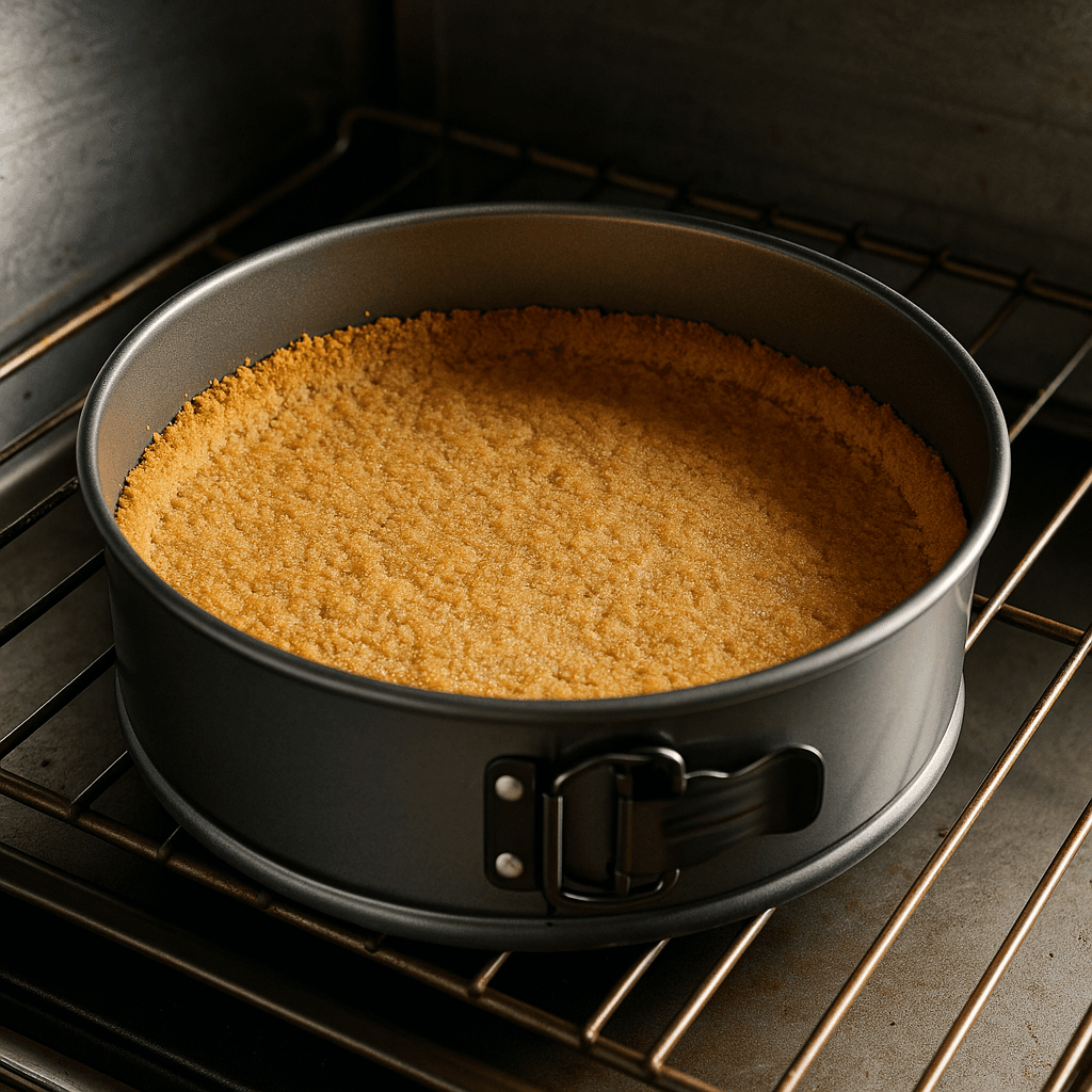 New York Style Cheesecake step photo