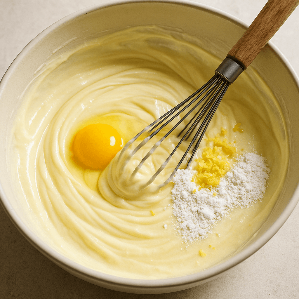 New York Style Cheesecake step photo