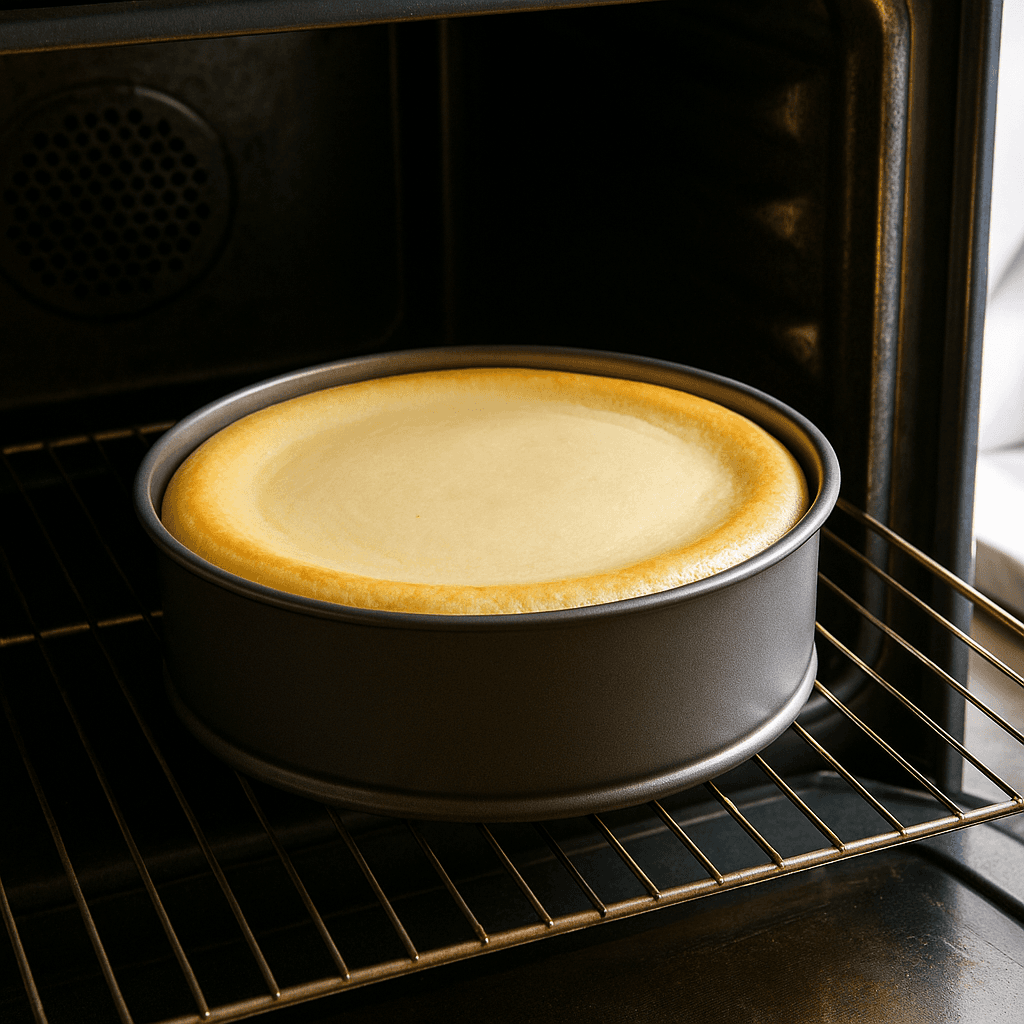 New York Style Cheesecake step photo
