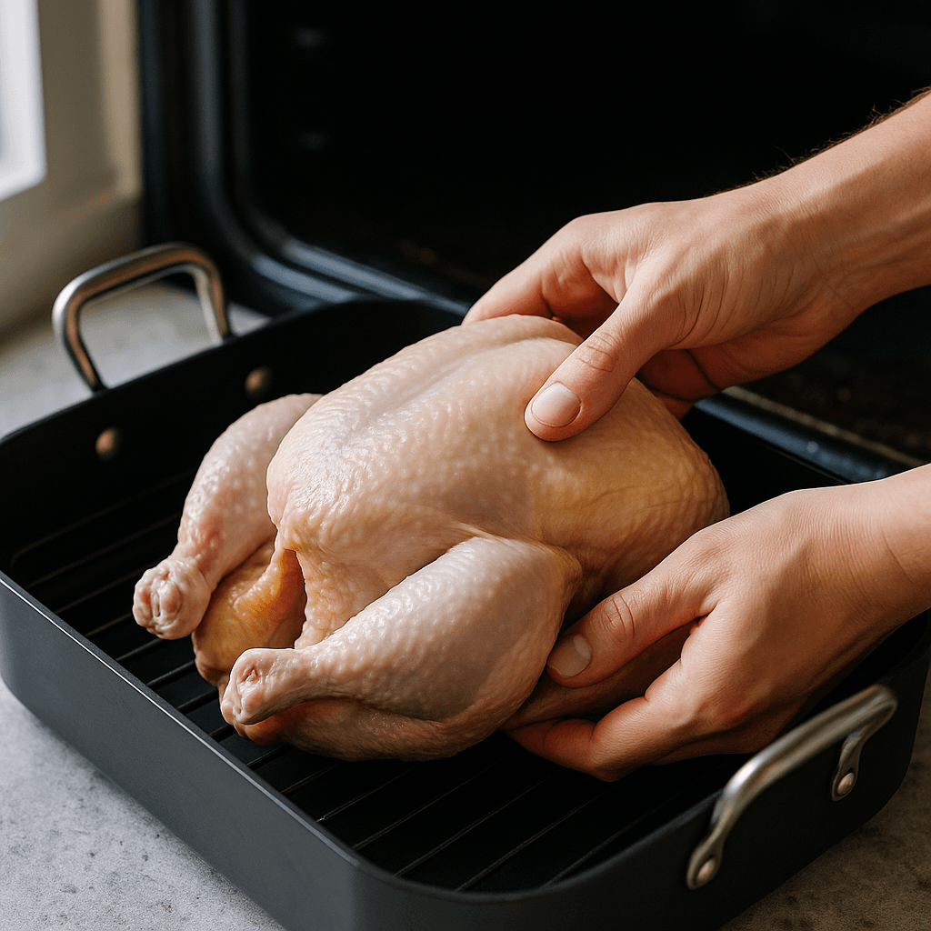 Perfect Roast Chicken with Crispy Skin step photo