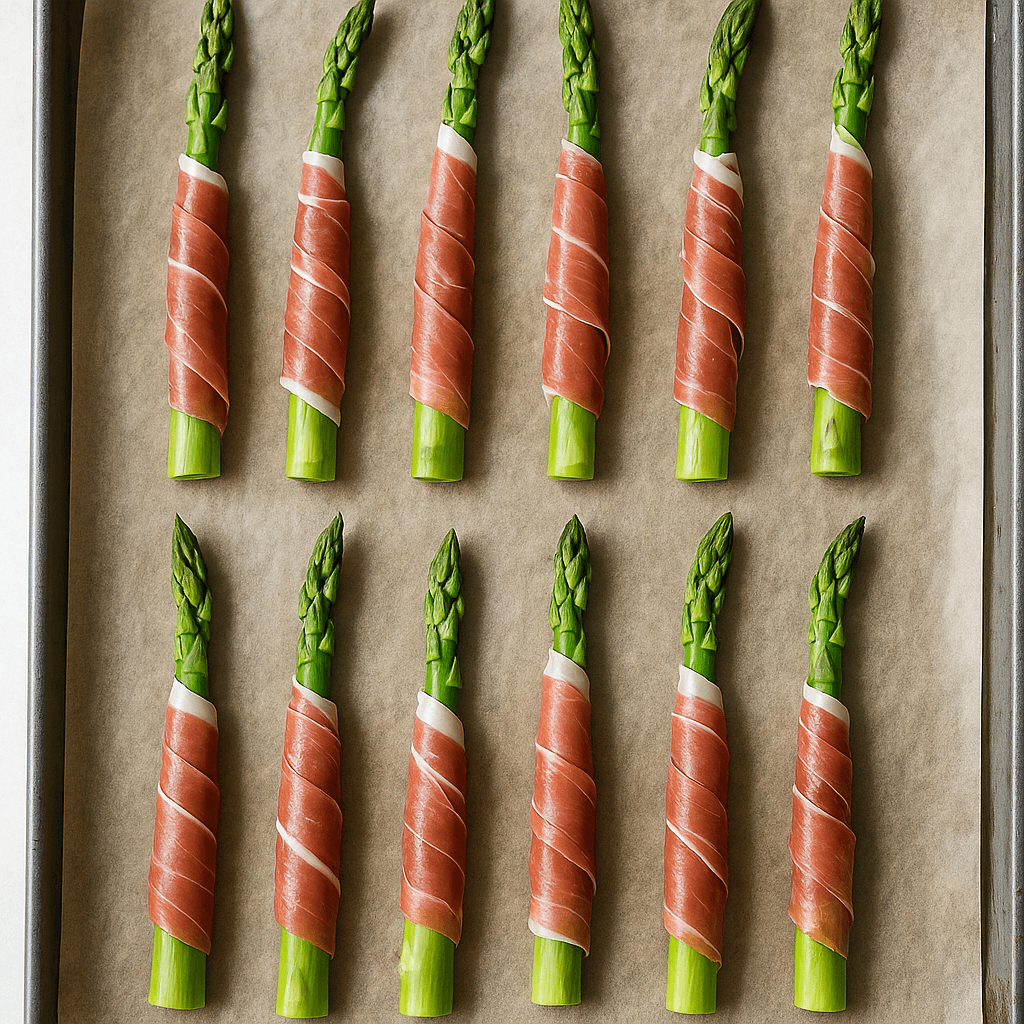 Prosciutto Wrapped Asparagus step photo