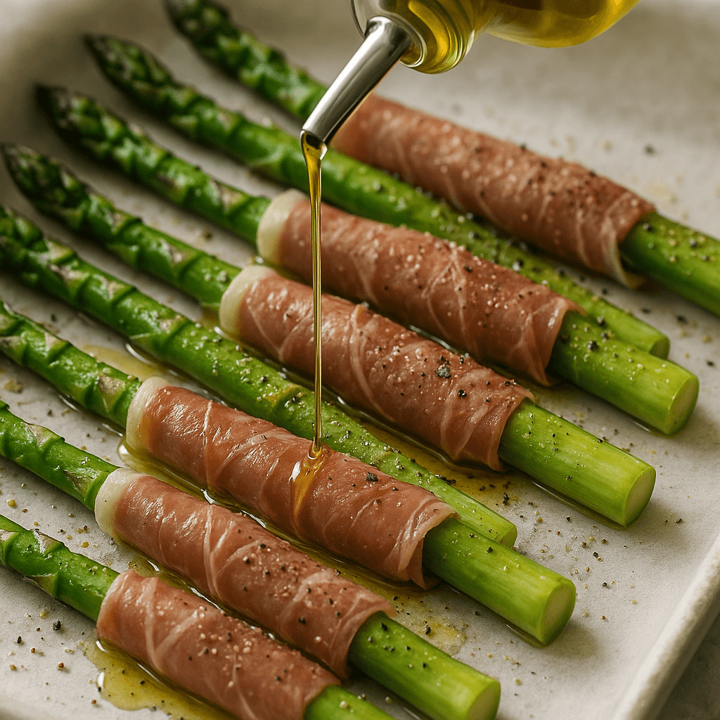 Prosciutto Wrapped Asparagus step photo