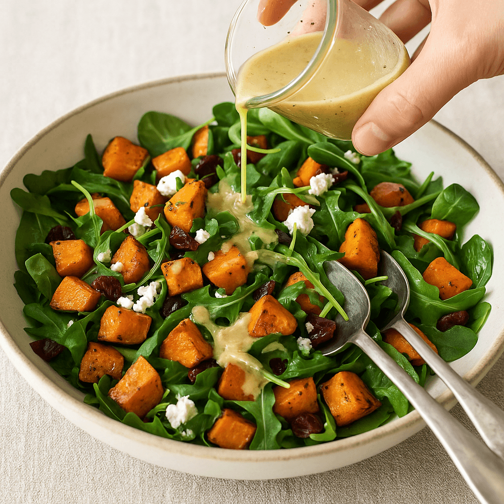 Roasted Sweet Potato Salad step photo