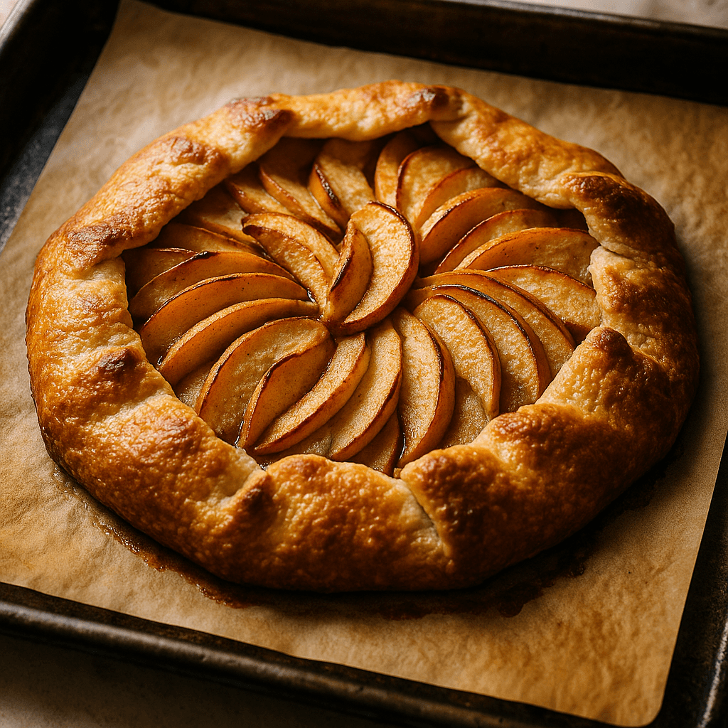 Rustic Apple Galette step photo