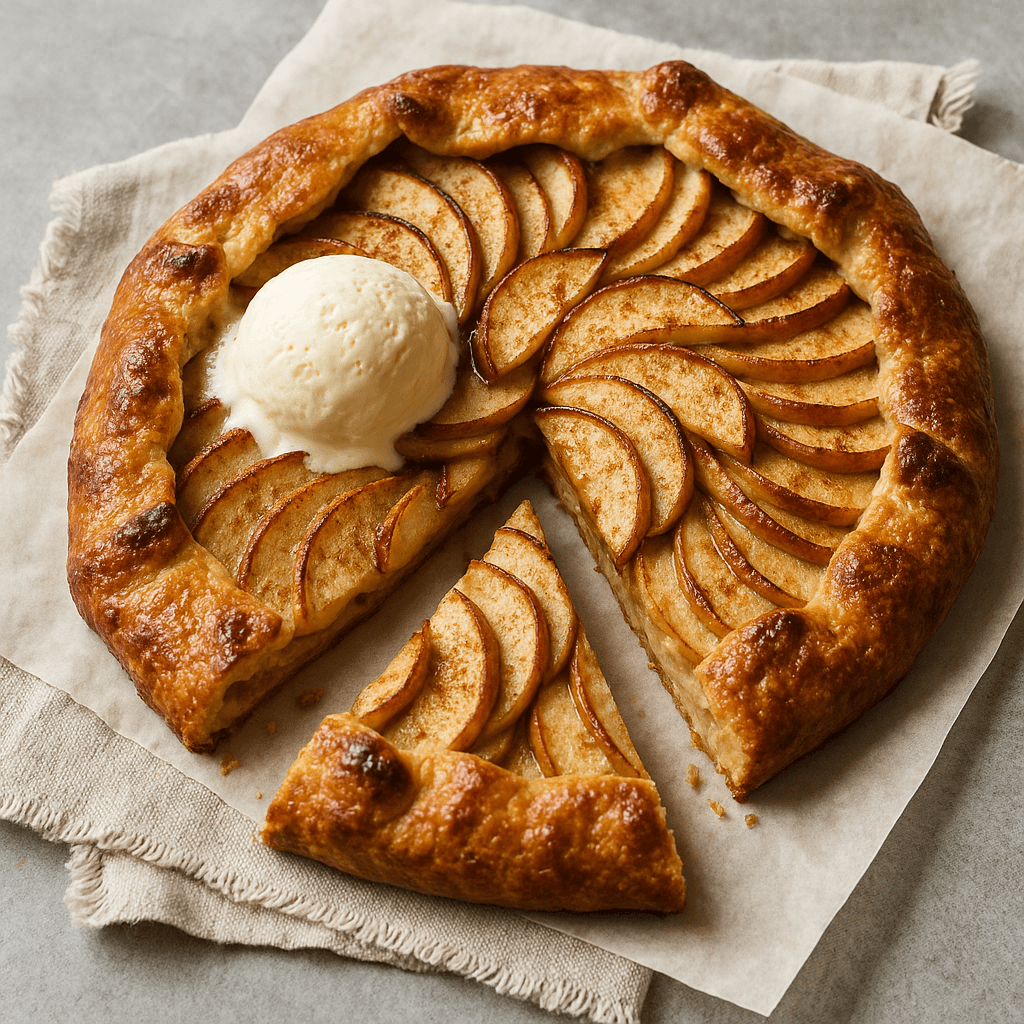 Rustic Apple Galette step photo