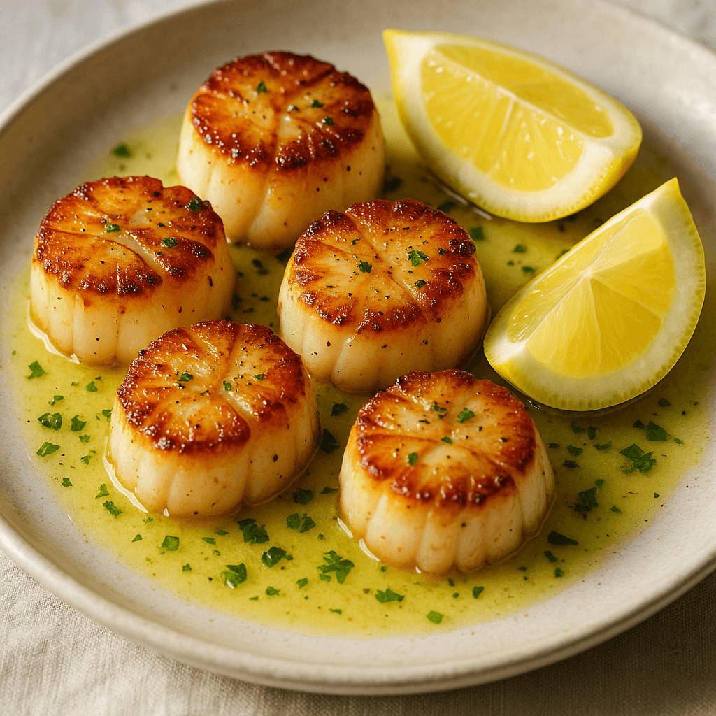 Seared Scallops with Lemon hero image