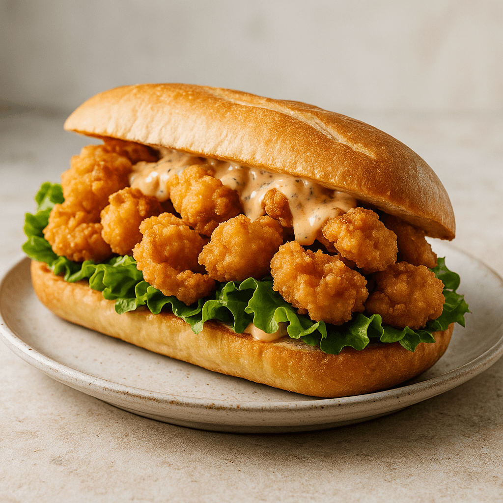 Shrimp Po’ Boy Sandwich hero image