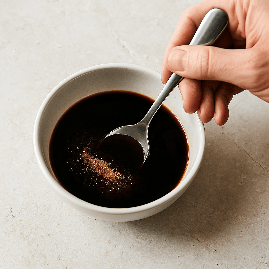 Spicy Thai Basil Chicken step photo