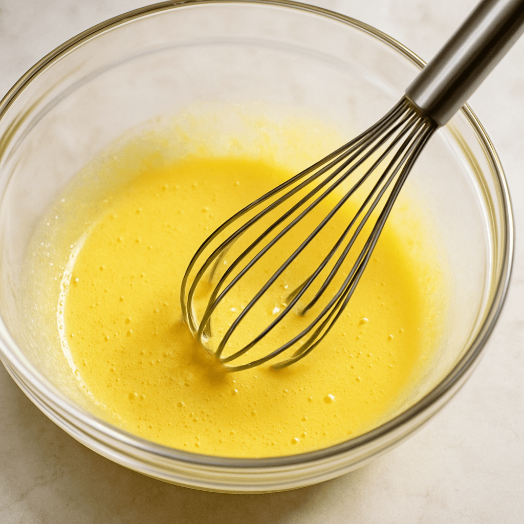 Vanilla Bean Crème Brûlée step photo