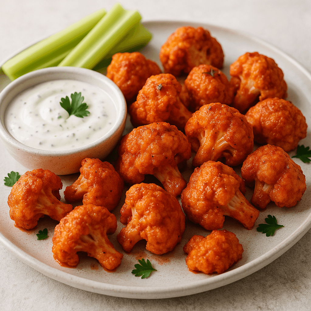 Buffalo Cauliflower Bites hero image