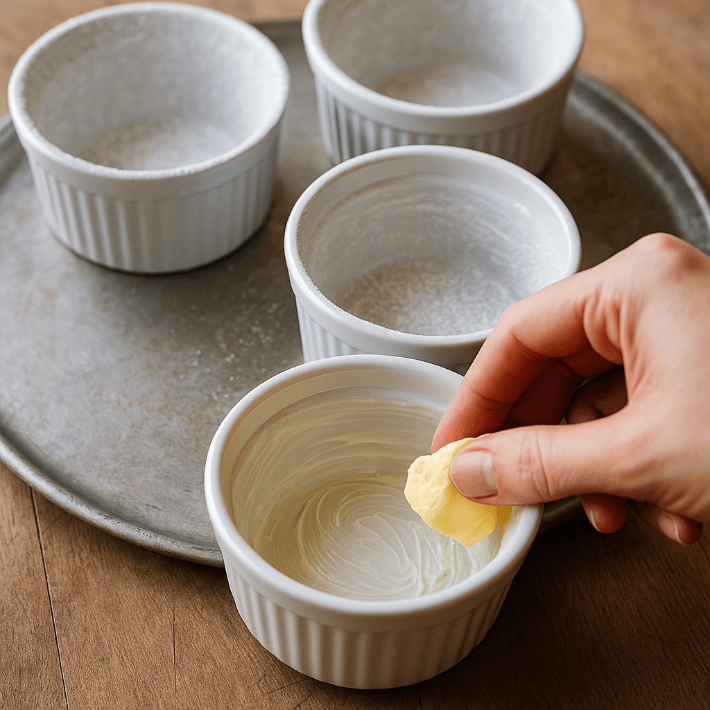 Chocolate Lava Cake step photo