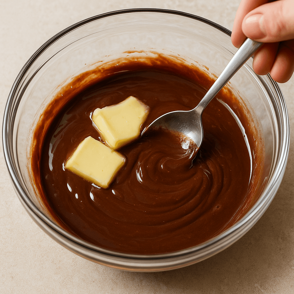 Chocolate Lava Cake step photo