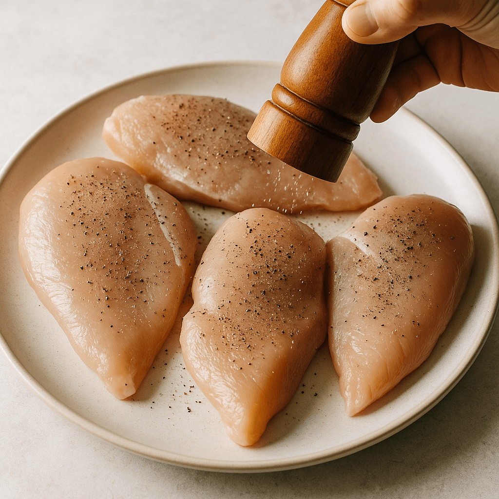 Creamy Tuscan Garlic Chicken step photo